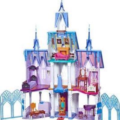 Disney Frozen 2 Ultimate Arendelle Castle Playset with Lights and Moving Balcony, 5 Ft. x 4 Ft.
