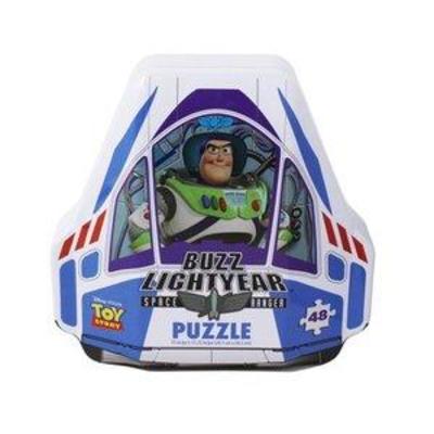 Disney Pixar Toy Story 4 Buzz Lightyear Tin Surprise Puzzle 48pc