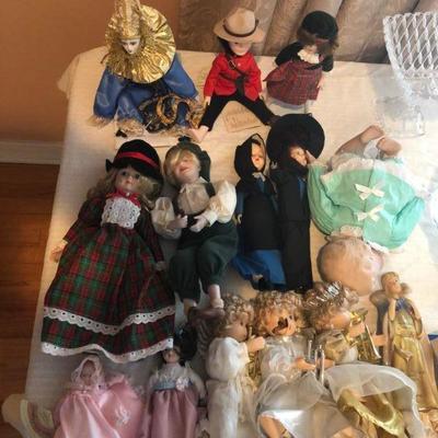 Small doll collection
