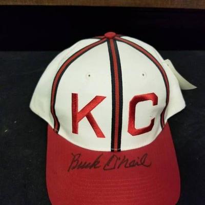 Buck O'Neil Autographed KC Ball Cap