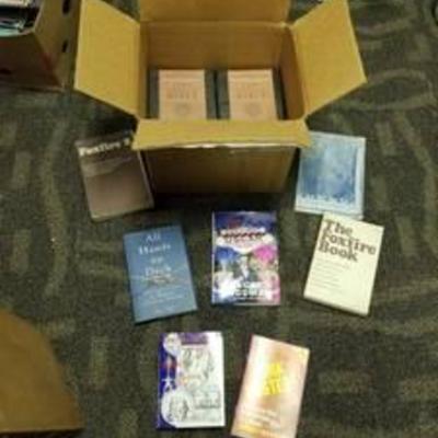 Box of Books and Bibles NIP
