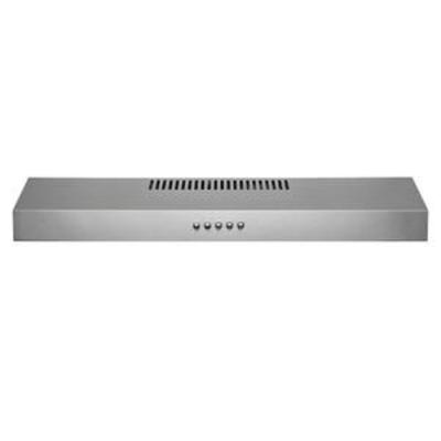 AKDY 24 Under Cabinet Stainless Steel Push Panel Kitchen Range Hood Cooking Fan w Carbon Filters