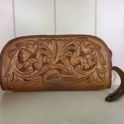 Genuine Leather Clutch Made In Mexico