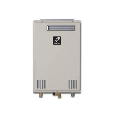 Takagi 6.6 GPM 140,000 BTU 120 Volt Natural GasLiquid Propane Outdoor Whole House Tankless Water Heater with Non-Condensing Ultra-Low NOx...