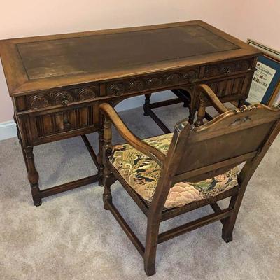 Kittinger Antique Desk and Chair
