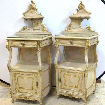 Pair French Night Stands