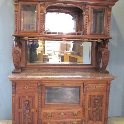 Early 20th Century Large Sideboard Server