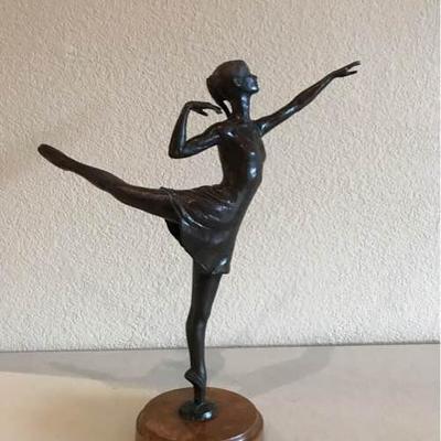 Bronze Ballerina by Sparkle