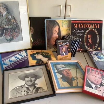 Music, DVDs, Books and Autographs
- Percy Faith, â€œMusic for Every Mood,â€ five record boxed set
- Nat King Cole, â€œForever Yours,â€...