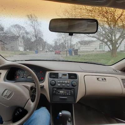 Interior Shot of Honda Accord - immaculate