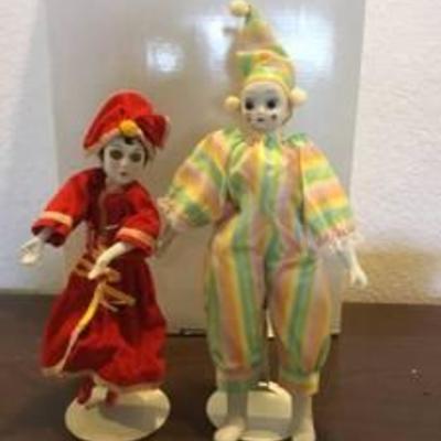 China Doll and Clown