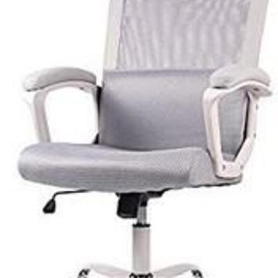 Ergonomic Office Chair Adjustable Headrest Mesh Office Chair Office Desk Chair Computer Task Chair