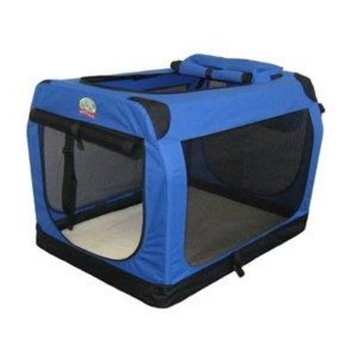 Go Pet Club Soft Crate for Pets, 40-Inch, Blue
