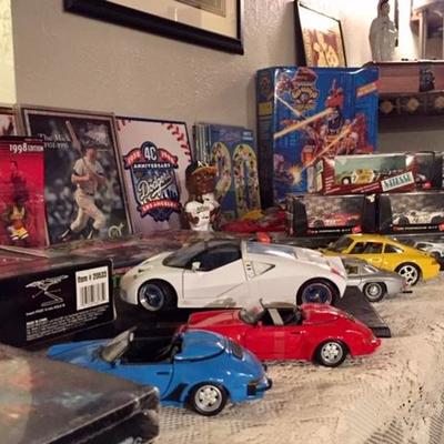 Model Car Collection and many collectible toys new in boxes
