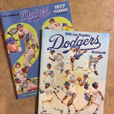 Dodgers Yearbooks