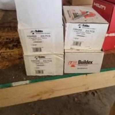 (4) Buildex 12-24x 2 34 Screws