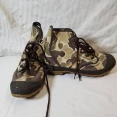 Hodgeman Cammo Boots Size 7