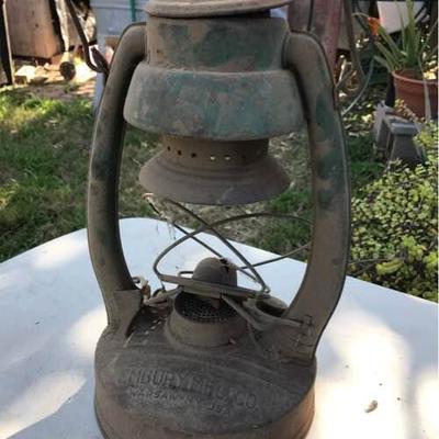 Embory No. 2 Air Pilot Lantern Made in NY