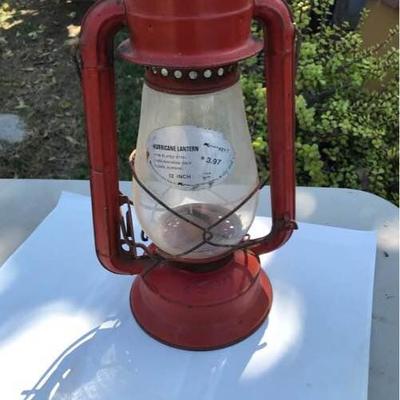 Old Kmart DIETZ Orange/Red Lantern
