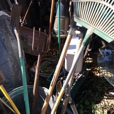 Lot of 10 Pcs Yard Work Tools