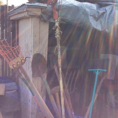 Large Lot Yard Work Tools