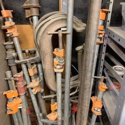 Assorted Pipe Clamps