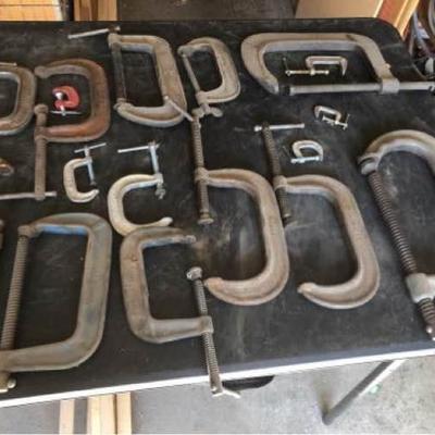 Assorted C Clamps