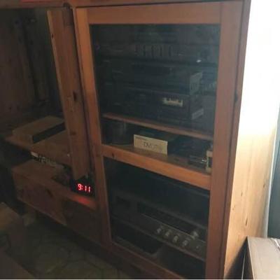 Entertainment Center with Stereos!