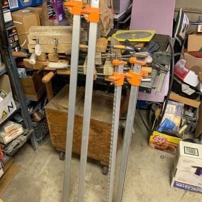 Assorted Clamps All Shapes and Sizes