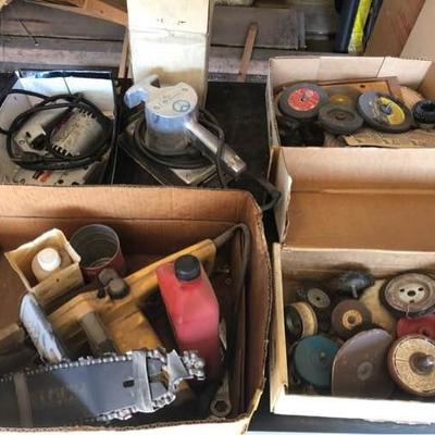 Assorted Power Tools and Accessories