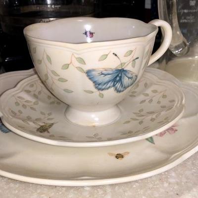 Lenox Butterfly Tea Cup and Saucer
