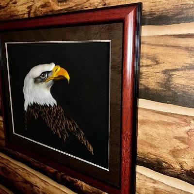 Unique eagle, zoom in and look at the detail. Even the eyeball is made of the same as the rest of it. 