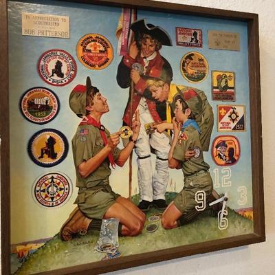 BoyScout Clock
Scoutmaster
Boy Scout
Grand Council 
Jamboree