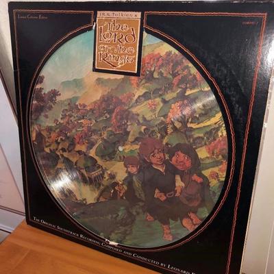 1970s Lord of the Rings Vinyl Record
