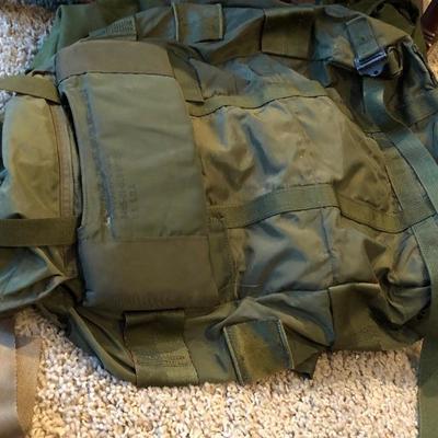 Green Hiking Backpack