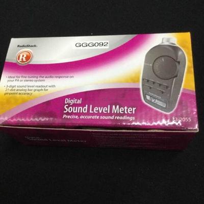 GGG092 Radio Shack Digital Sound Level Meter