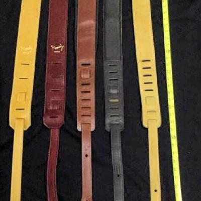 GGG075 Five Moody & Levi Leather Straps
