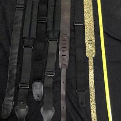 GGG078 Seven Misc Guitar Straps