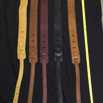 GGG071 Five Italia Leather Guitar Straps