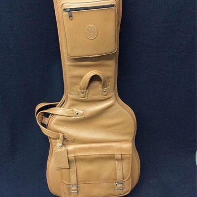 GGG041 Levys Electric Guitar Leather Gig Bag - Tan