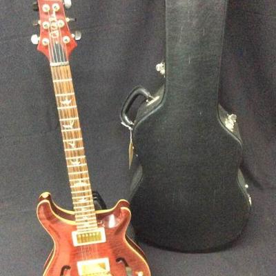 GGG013 PRS Hollowbody II & Hard Case