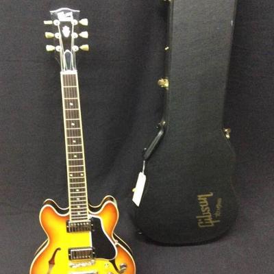 GGG034 Gibson ES-339 Ice Tea Sunburst Guitar & Hard Case