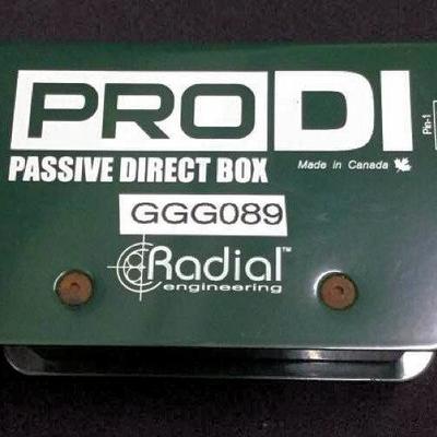 GGG089 Radial PRO DI Passive Direct Box