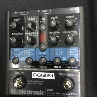 GGG081 T.C. Electronic NM-1 Nova Modulator