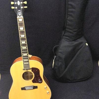 GGG052 Epiphone EJ-160E Acoustic-Electric (Natural Finish)