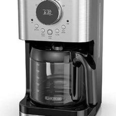 BLACK+DECKER CM4200S Select-A-Size Easy Dial Programmable Coffeemaker