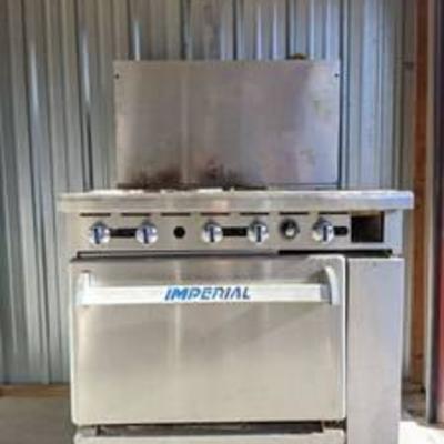 Imperial Four Burner Gas Oven