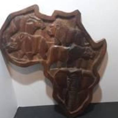 African Wood Animal Carving