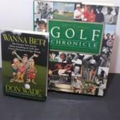 Golf book lot