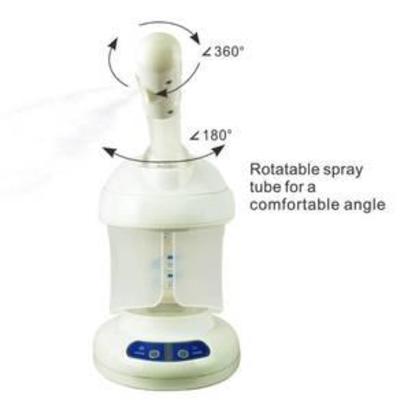 Facial Steamer, with Extendable Arm Ozone Table Top Mini Spa Face Steamer Design For Personal Care Use At Home or Salon